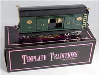 Lot 307 - Three MTH Tinplate Traditions items - 4018...