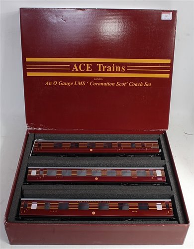 Lot 381 - ACE Trains Ltd 'Coronation Scot' coach set...
