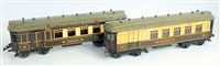 Lot 406 - Two Hornby No. 2 Special Pullman coaches -...