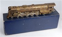 Lot 423 - KTM brass loco and tender finescale gauge 0...