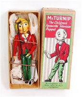 Lot 1352 - A Mr Turnip puppet taken from the BBC...