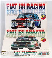 Lot 1503 - Fujimi 1.24 scale, SM.28 Fiat Abarth 131...