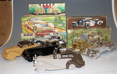 Lot 71 - Avon Products, Car Replicas in Glass & Plastic...