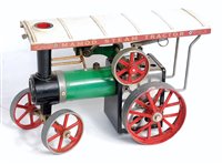 Lot 36 - A Mamod live steam tractor traction engine,...