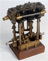Lot 38 - A very well engineered miniature stationary...