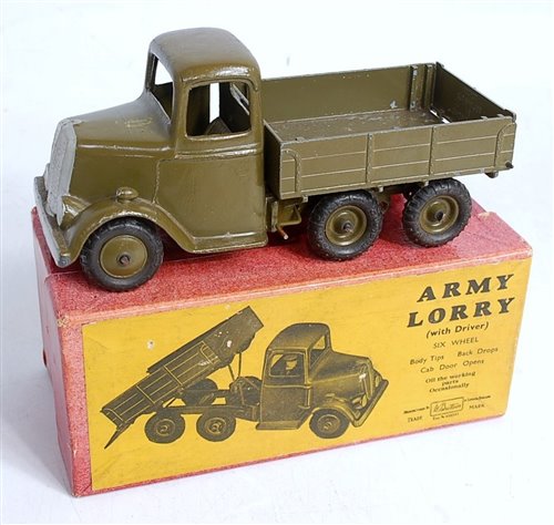 Lot 1358 - A Britains No.1335 Army lorry with driver,...