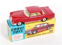 Lot 1609 - A Corgi Toys No. 230 Mercedes Benz 220 SE...