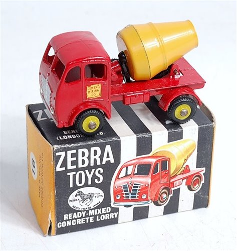 Lot 2689 - A Zebra Toys Benbros No.16 Readymix Concrete...