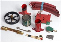 Lot 176 - Selection of obsolete Meccano parts, Channel...