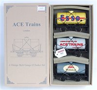 Lot 466 - ACE Trains ref set 1:  3x tank wagons 'Esso'...