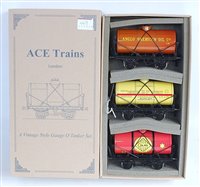 Lot 469 - ACE Trains ref set 4:  3x tank wagons 'Anglo...