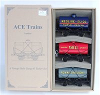 Lot 470 - ACE Trains ref set 5: 3x tank wagons 'Royal...