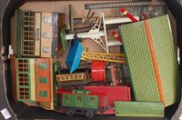 Lot 373 - Large tray of pre and post war Hornby...