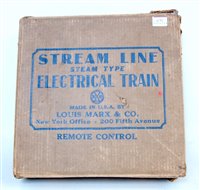 Lot 492 - Marx (USA) Streamline steam type electrical...