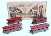 Lot 493 - Marx (USA) Canadian Pacific set of four old...
