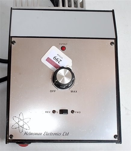 Lot 299 - Helmsman Electronics Ltd controller model No....