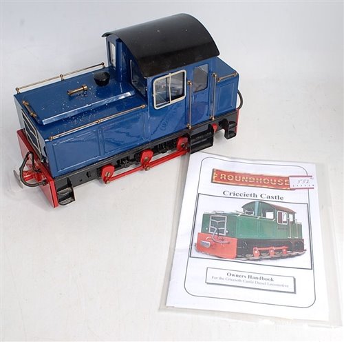 Lot 552 - Roundhouse 'Criccieth Castle' 0-6-0 diesel...