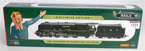 Lot 1121 - A Rails Hornby R3597 LMS black limited edition...