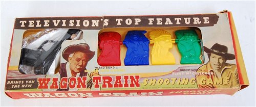 Lot 3239 - A wagon train TV series shooting game, as made...