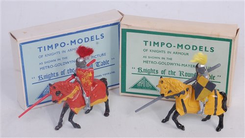 Lot 1299 - Timpo, 'Knights of the Round Table' lead...