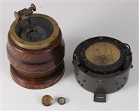 Lot 55 - An Air Ministry Type 06 flying compass 6A/473...