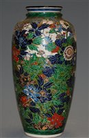 Lot 15 - A Japanese Taisho period vase, of baluster...