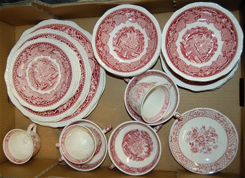 Lot 63 - A Masons ironstone part tea and dinner service...