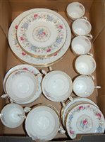 Lot 79 - A Royal Stafford part tea and dinner service