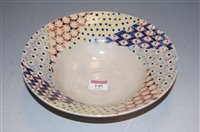 Lot 145 - A mid-20th century studio pottery bowl