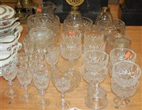 Lot 149 - A collection of miscellaneous glassware, to...