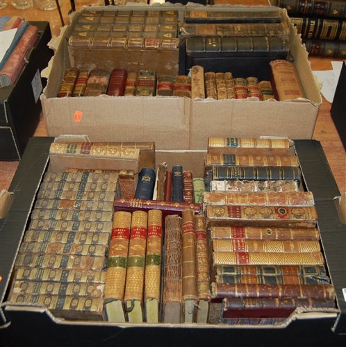 Lot 153 - Two boxes of mainly 18th century and later...
