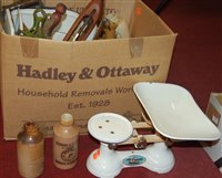 Lot 171 - A box of miscellaneous items, to include...