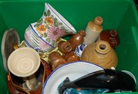 Lot 185 - A box of miscellaneous items, to include...