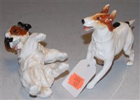 Lot 191 - A Royal Doulton figure of a terrier, in...