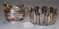 Lot 231 - A late Victorian silver sugar bowl by Fenton...