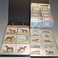 Lot 275 - A collection of assorted cigarette cards to...