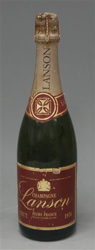 Lot 1153 - Lanson Brut Champagne 1976, one bottle