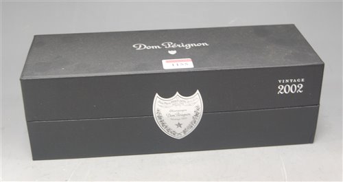Lot 1155 - Dom Perignon 2002 vintage Champagne, in gift box