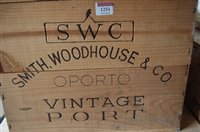 Lot 1251 - Smith Woodhouse & Co 1975 vintage Port, twelve...