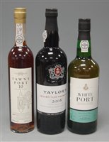 Lot 1254 - Taylor's 2008 LBV Port, one bottle; Tesco...
