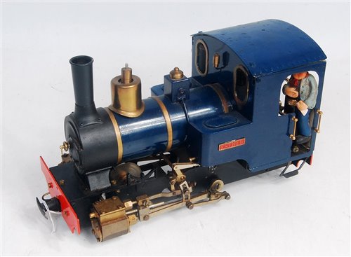 Lot 80 - A Roundhouse Models 32mm gauge 1 gas fired 0-4-...