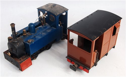 Lot 83 - A nicely made 32mm scale spirit fired 0-4-0...