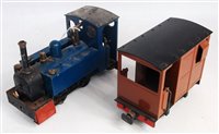 Lot 83 - A nicely made 32mm scale spirit fired 0-4-0...