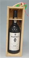 Lot 1257 - Warre's 1974 LBV port bottled 1978, one bottle...