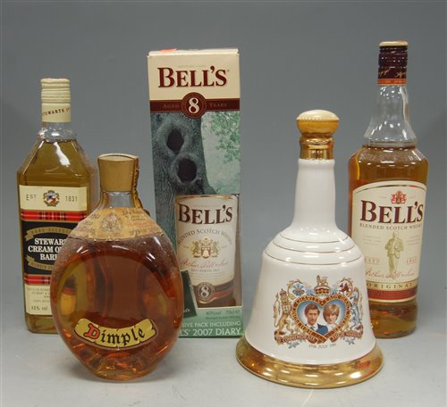 Lot 1304 - Bell's Scotch Whisky, one litre, 40%, one...