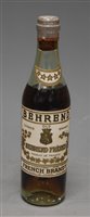 Lot 1308 - Behrend Frères over 12 years old French brandy,...