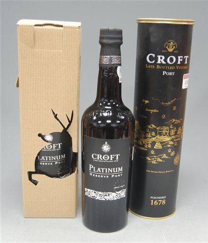 Lot 1264 - Croft LBV Port, in carton, one bottle; and...