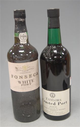 Lot 1265 - Taylor's Crusted Port, bottled 1978, one...