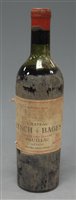 Lot 1034 - Château Lynch-Bages 1952 Pauillac Medoc, one...