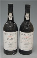 Lot 1259 - Graham's 1980 vintage Port, twelve bottles....